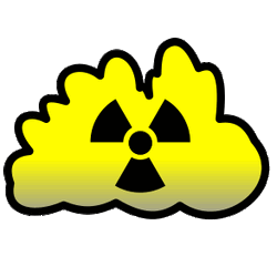 radioactive cloud