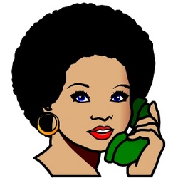 Jane on phone to Gloria
